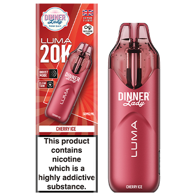 Dinner Lady Luma Disposable 50mg - Cherry Ice - 1x5