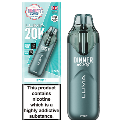 Dinner Lady Luma Disposable 50mg - Icy Mint - 1x5