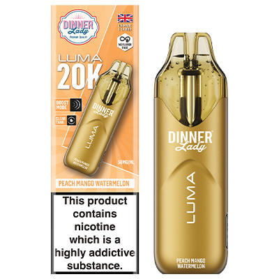Dinner Lady Luma Disposable 50mg - Peach Mango Watermelon - 1x5