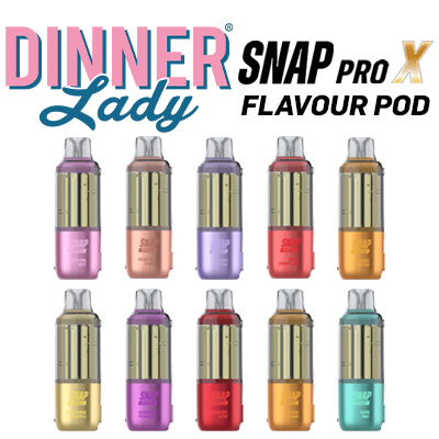 Dinner Lady Snap Pro X Disposable Flavour Pod 50mg - 1x5