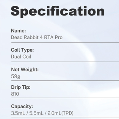 Hellvape Dead Rabbit 4 Pro RTA