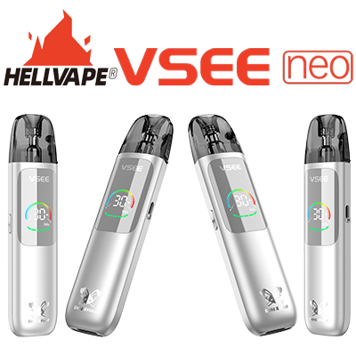 Hellvape VSEE NEO Pod Kit - Moonlight Silver