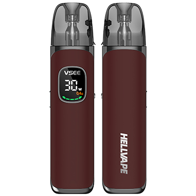 Hellvape VSEE NOW Pod Kit - Rouge Bordeaux Red