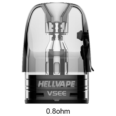Hellvape VSEE ONE Replacement Pod 0.8ohm Mesh - 1x3