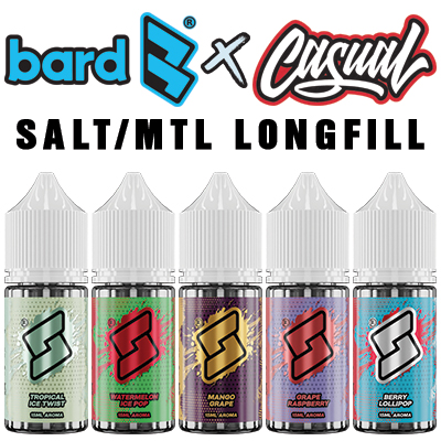 International - Bard x Casual Salt/MTL Longfill Aroma 30ml