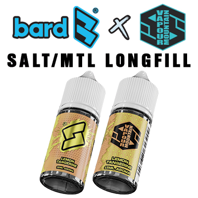 International - Bard x Vapour Mountain Lemon Tangerine Salt/MTL Longfill Aroma 30ml