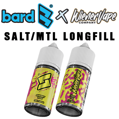 International - Bard x Wiener Vape - Cherry Fizz Salt/MTL Longfill Aroma 30ml
