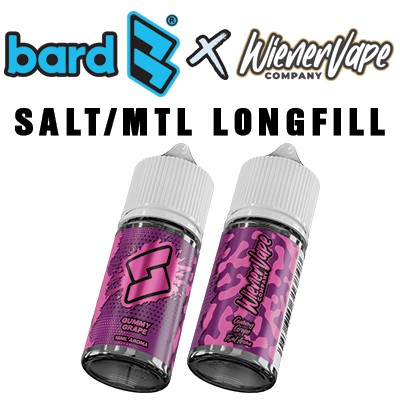International - Bard x Wiener Vape - Gummy Grape Salt/MTL Longfill Aroma 30ml
