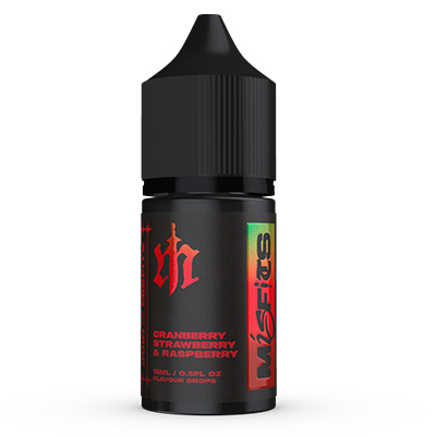 International - Misfits - Cranberry Strawberry Raspberry Salt/MTL Longfill Flavour Drops 30ml