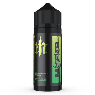 International - Misfits - Sour Apple Lime Longfill Flavour Drops 120ml