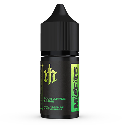 International - Misfits - Sour Apple Lime Salt/MTL Longfill Flavour Drops 30ml
