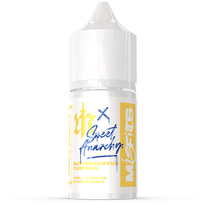 International - Misfits x Sweet Anarchy - Butterscotch Custard Salt/MTL Longfill Flavour Drops 30ml