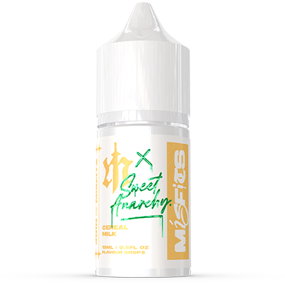 International - Misfits x Sweet Anarchy - Cereal Milk Salt/MTL Longfill Flavour Drops 30ml
