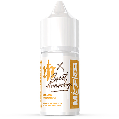 International - Misfits x Sweet Anarchy - Malva Pudding Salt/MTL Longfill Flavour Drops 30ml