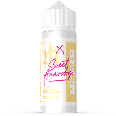 International - Misfits x Sweet Anarchy - Raspberry Cheesecake Longfill Flavour Drops 120ml