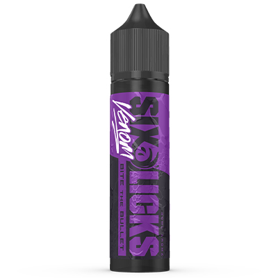 International - Six Licks Venom - Bite The Bullet MTL/Salt Longfill Flavour 60ml