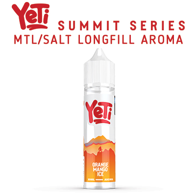 International - Yeti Summit Series - Orange Mango Ice MTL/Salt Aroma 60ml