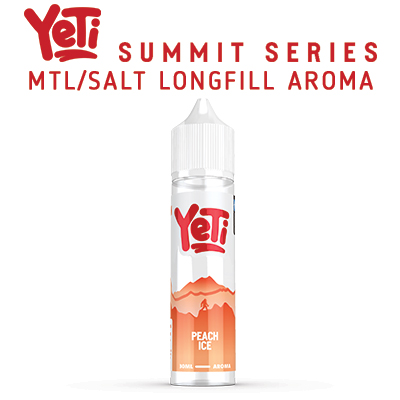 International - Yeti Summit Series - Peach Ice MTL/Salt Aroma 60ml