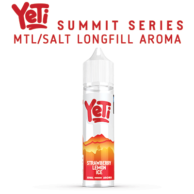 International - Yeti Summit Series - Strawberry Lemon Ice MTL/Salt Aroma 60ml