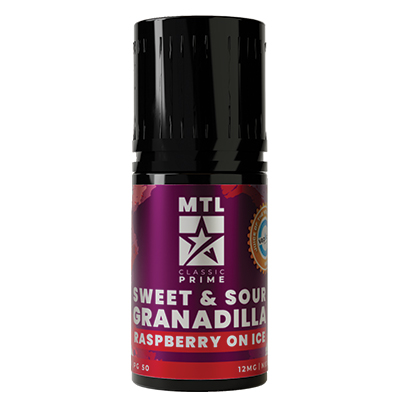 Local - Classic Prime Sweet & Sour Granadilla Raspberry MTL 12mg 30ml