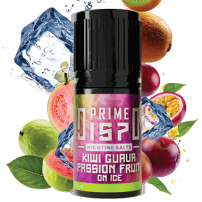 Local - Dispo Prime Kiwi Guava Passion Fruit Salts 35mg 30ml