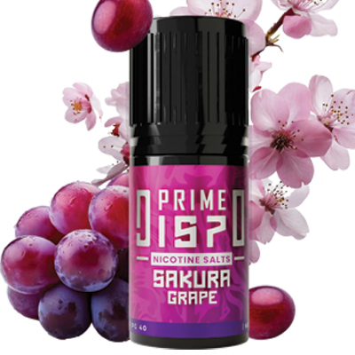 Local - Dispo Prime Sakura Grape Salts 50mg 30ml