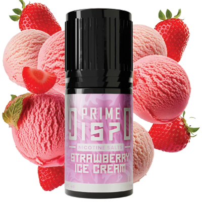 Local - Dispo Prime Strawberry Ice Cream Salts 50mg 30ml