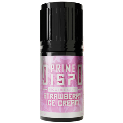 Local - Dispo Prime Strawberry Ice Cream Salts 50mg 30ml