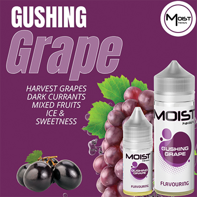 Local - Moist Gushing Grape Salt/MTL Longfill Flavouring  