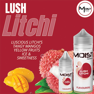 Local - Moist Lush Litchi Salt/MTL Longfill Flavouring  