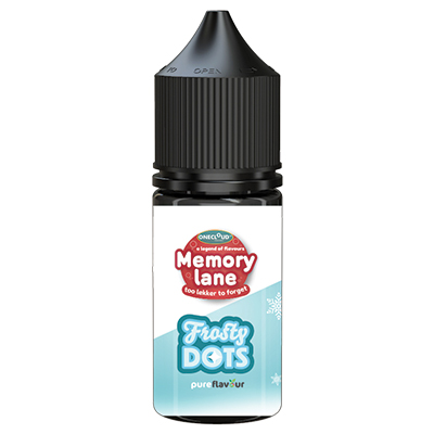 Local - One Cloud Memory Lane Frosty Dots Salt/MTL Longfill Pure Flavour 30ml