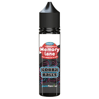 Local - One Cloud Memory Lane Gobba Balls MTL/Salt Longfill Pure Flavour 60ml