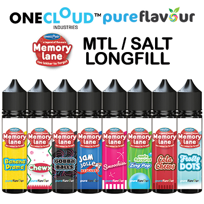 Local - One Cloud Memory Lane MTL/Salt Longfill Pure Flavour 60ml