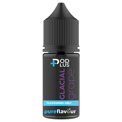 Local - One Cloud Pod Plus Glacial Grape Salt/MTL Longfill Pure Flavour 30ml