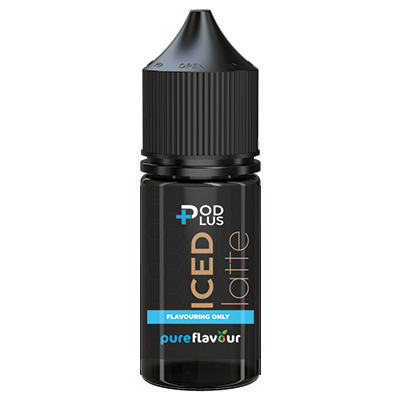 Local - One Cloud Pod Plus Iced Latte Salt/MTL Longfill Pure Flavour 30ml