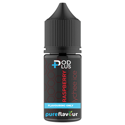 Local - One Cloud Pod Plus Raspberry Lychee Ice Salt/MTL Longfill Pure Flavour 30ml