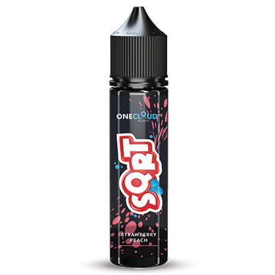 Local - One Cloud SQRT Strawberry Peach MTL/Salt Longfill Pure Flavour 60ml