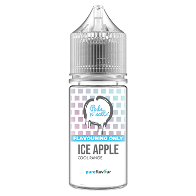 Local - Pods n Salts Ice Apple Salt/MTL Longfill Pure Flavour 30ml