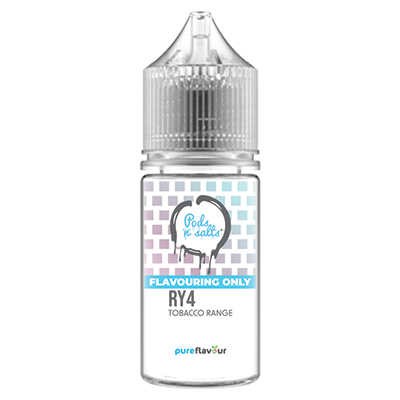 Local - Pods n Salts RY4 Salt/MTL Longfill Pure Flavour 30ml