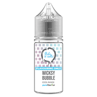Local - Pods n Salts Wicksy Bubble Salt/MTL Longfill Pure Flavour 30ml