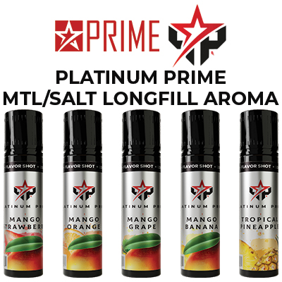 Local - Prime Platinum MTL/Salt Longfill Flavour Shot 60ml