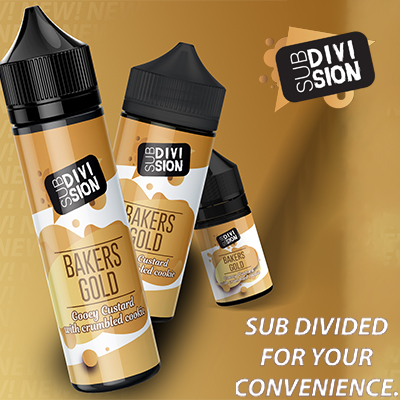 Local - Sub Division Bakers Gold MTL/Salt Longfill Flavouring 60ml