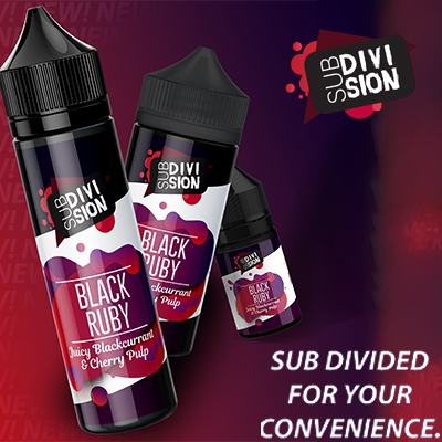 Local - Sub Division Black Ruby Salt/MTL Longfill Flavouring 30ml