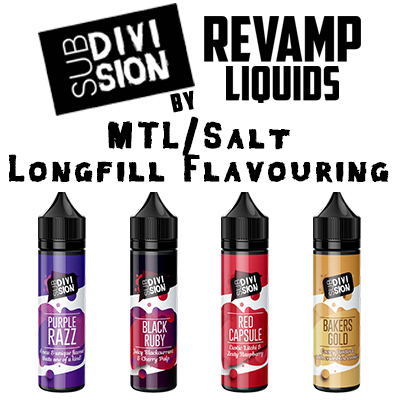 Local - Sub Division MTL/Salt Longfill Flavouring 60ml