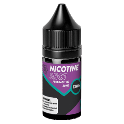 Molecule 9 MTL Nic Shot - VG Base 12mg 30ml - 1x4
