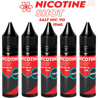 Molecule 9 Salt Nic Shot - VG Base 15ml - 1x10