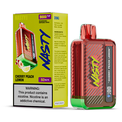 Nasty D9Ki Disposable 50mg - Cherry Peach Lemon - 1x10