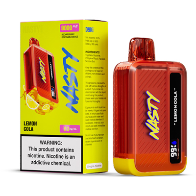 Nasty D9Ki Disposable 50mg - Lemon Cola - 1x10