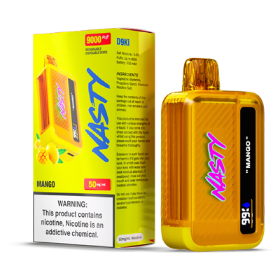 Nasty D9Ki Disposable 50mg - Mango - 1x10