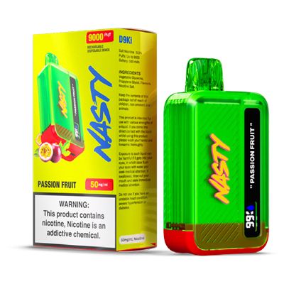 Nasty D9Ki Disposable 50mg - Passionfruit - 1x10